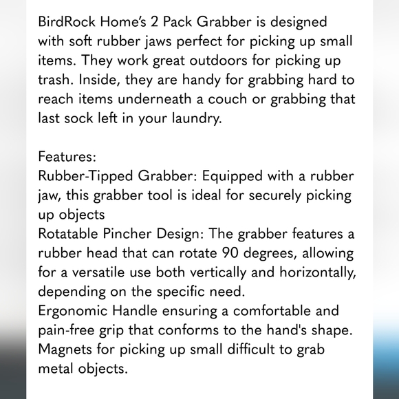 White and Blue Garden Pruning Shears with Curved Handles - Picture 13 of 13